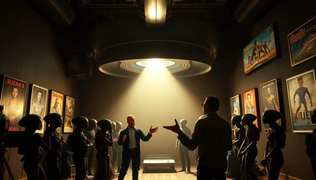 Popkultur-Einfluss auf Alien-Darstellung