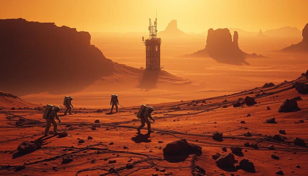Ressourcengewinnung auf dem Mars