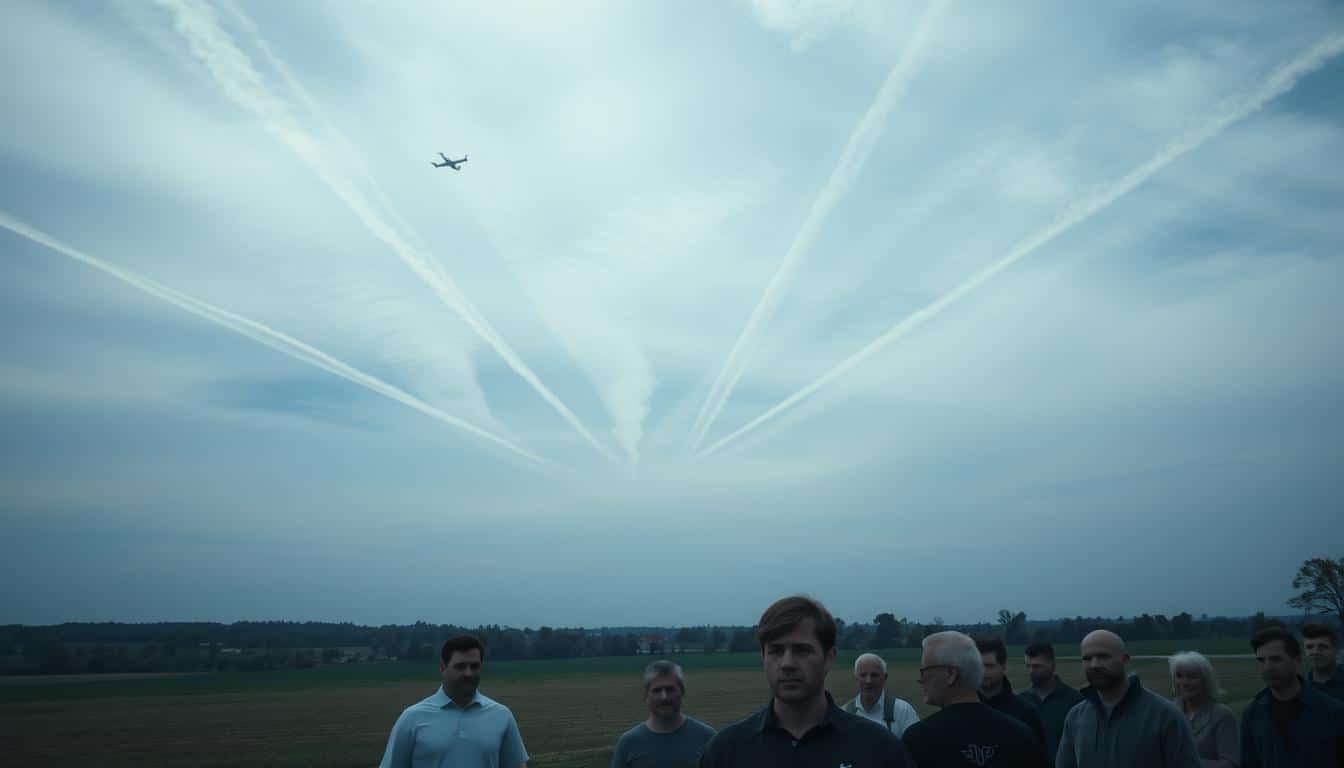 Verschwörungstheorie: Chemtrails: Flugzeuge sprühen Chemikalien