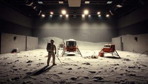 Verschwörungstheorie: Mondlandung war in einem Studio, nicht auf dem Mond