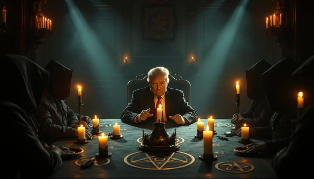 Verschwörungstheorie: Trump ist ein Mitglied der Illuminaten