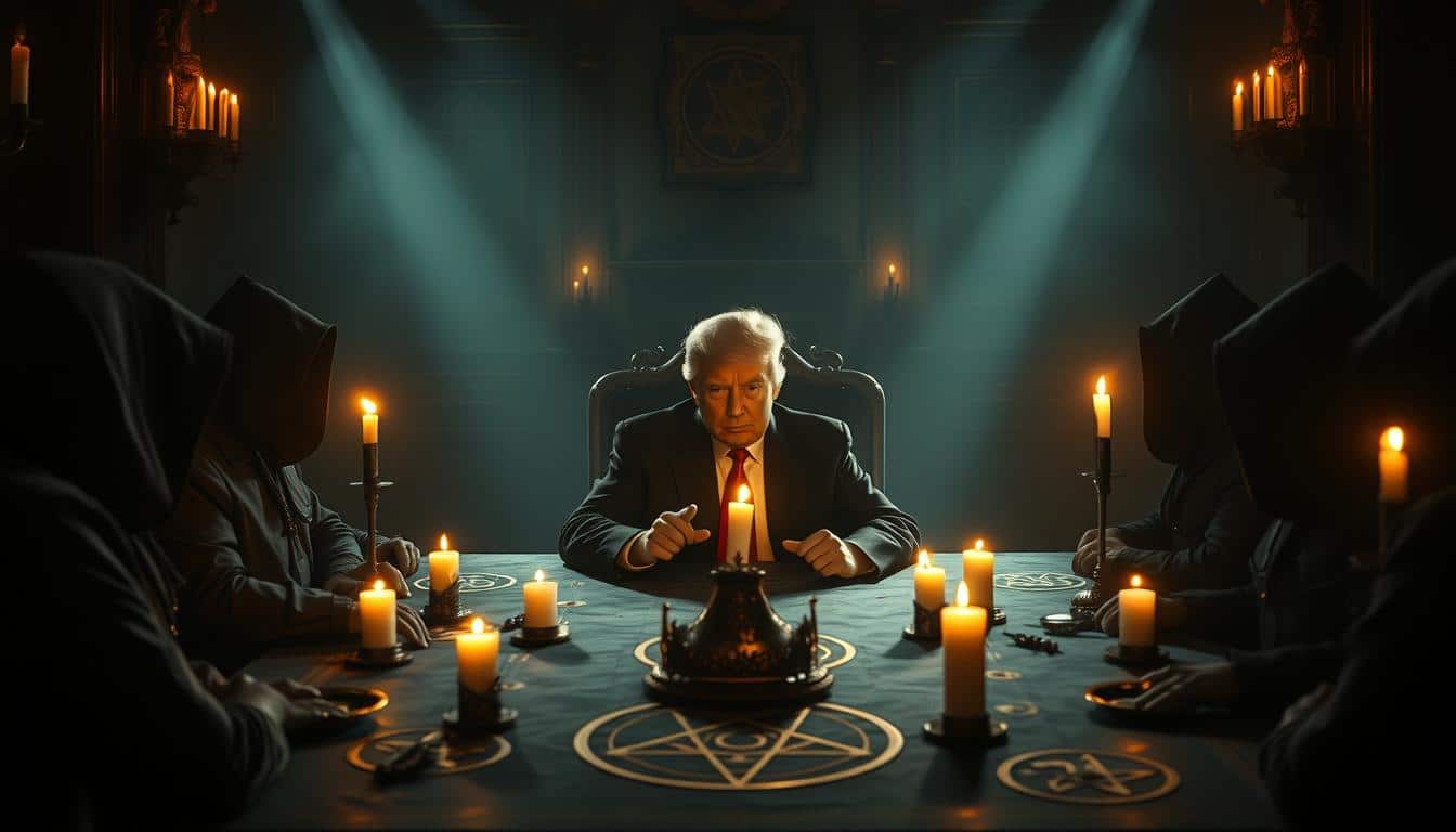 Verschwörungstheorie: Trump ist ein Mitglied der Illuminaten