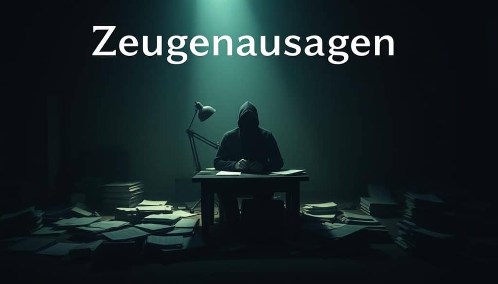 Zeugenaussagen